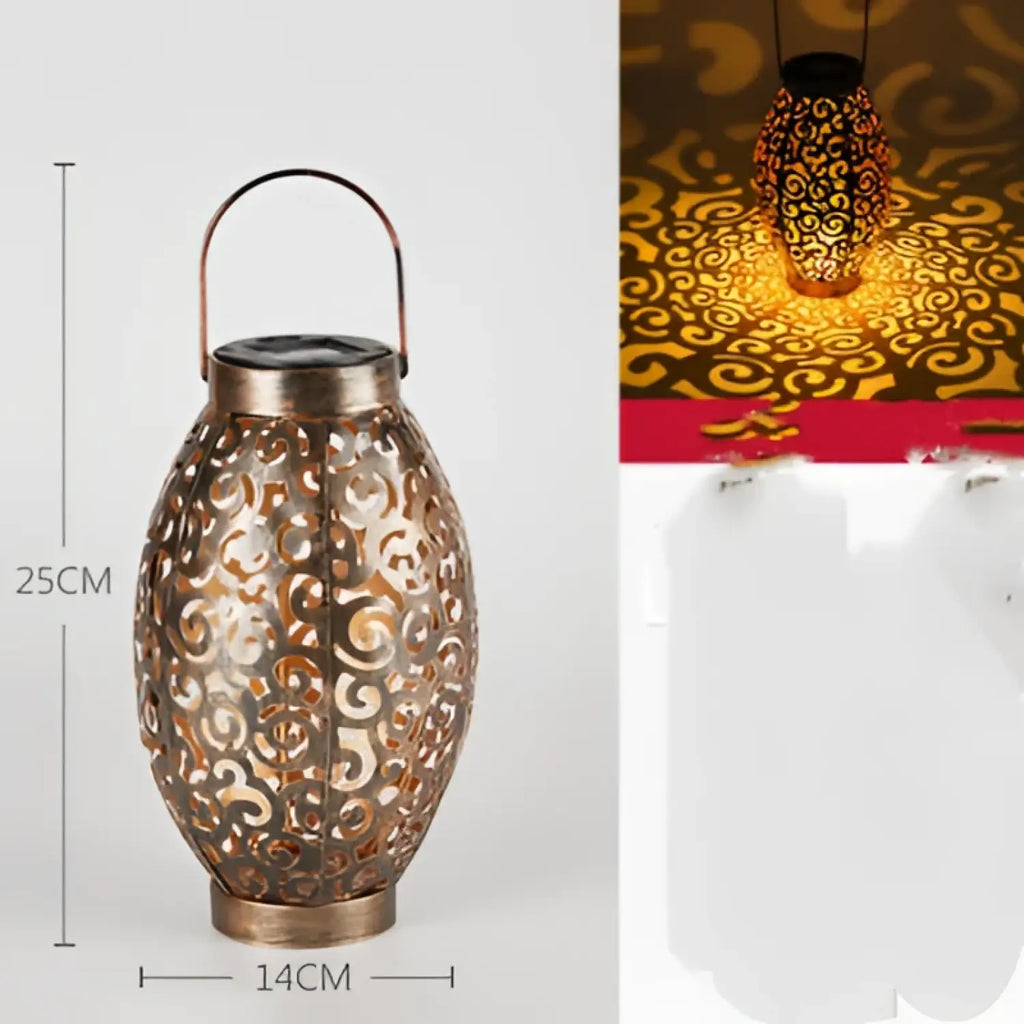 Decorative Outdoor Lamp for Patio with Projection Lighting