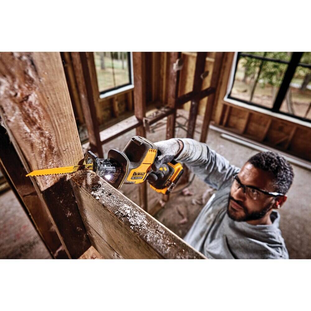 DEWALT DCS369B ATOMIC 20V MAX* Reciprocating Saw One-Handed Cordless (Tool Only)