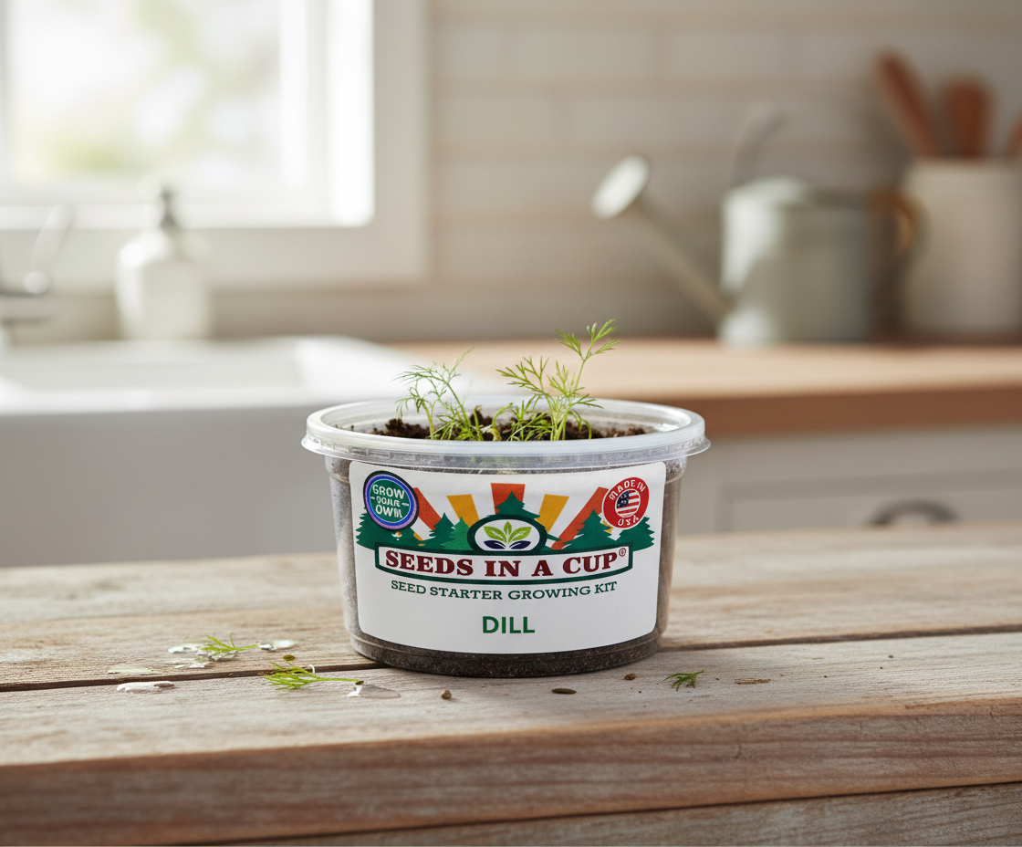 Dill Grow Kit | Grow Fresh Dill from Seed | Seeds In A Cup®