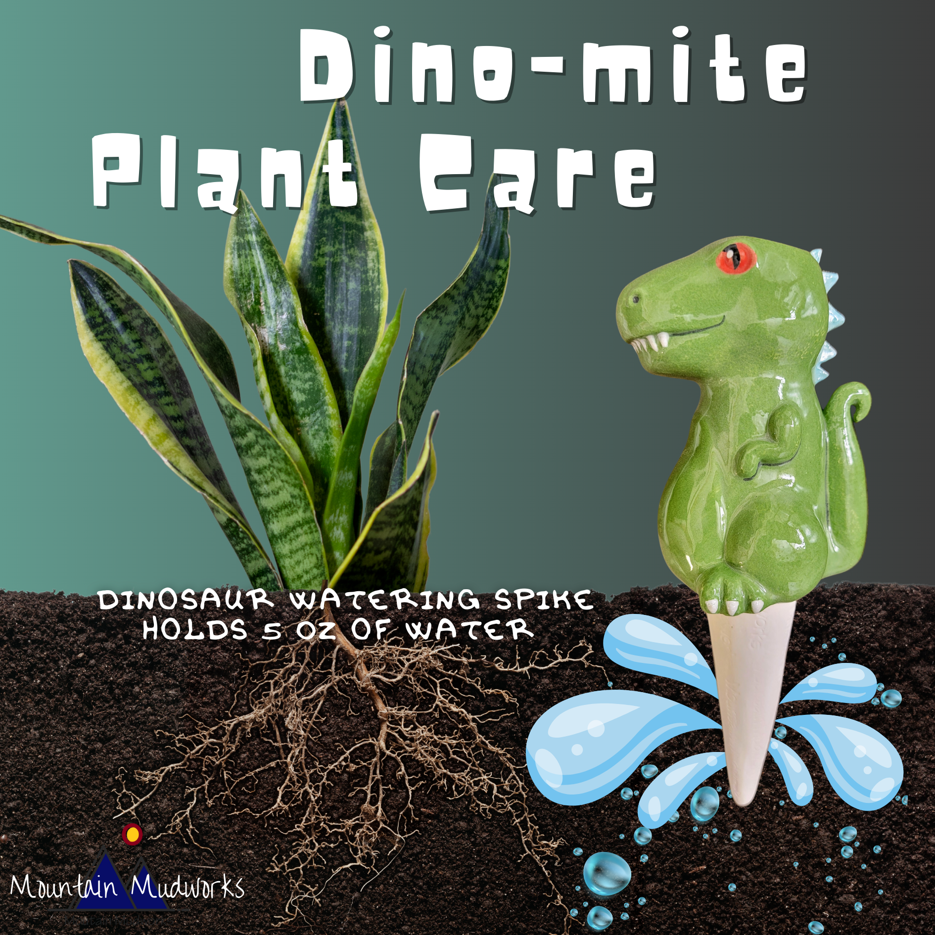 Dinosaur Watering Spike