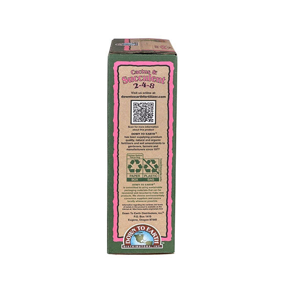 Down To Earth™, Cactus & Succulent 2-4-8, All Natural Fertilizer, Blended (5 LBS.)