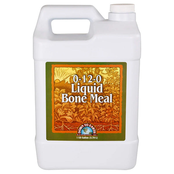 Down To Earth™, Liquid Bone Meal, 0-12-0, Liquid Fertilizer (1 Gallon)