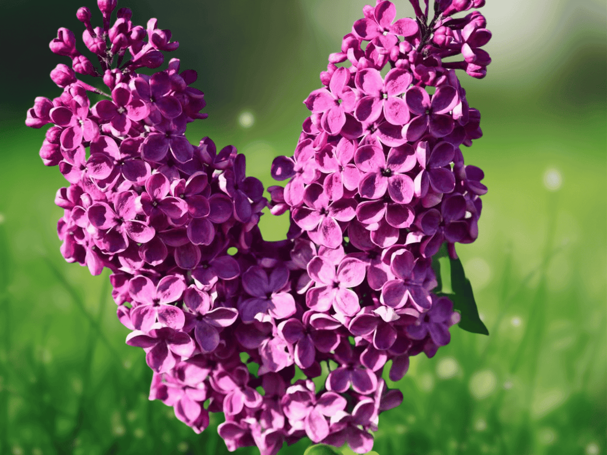 1 Bare Root Purple Lilac Plant Syringa vulgaris 1-2 Year Old 5 Inch Tall Shrub