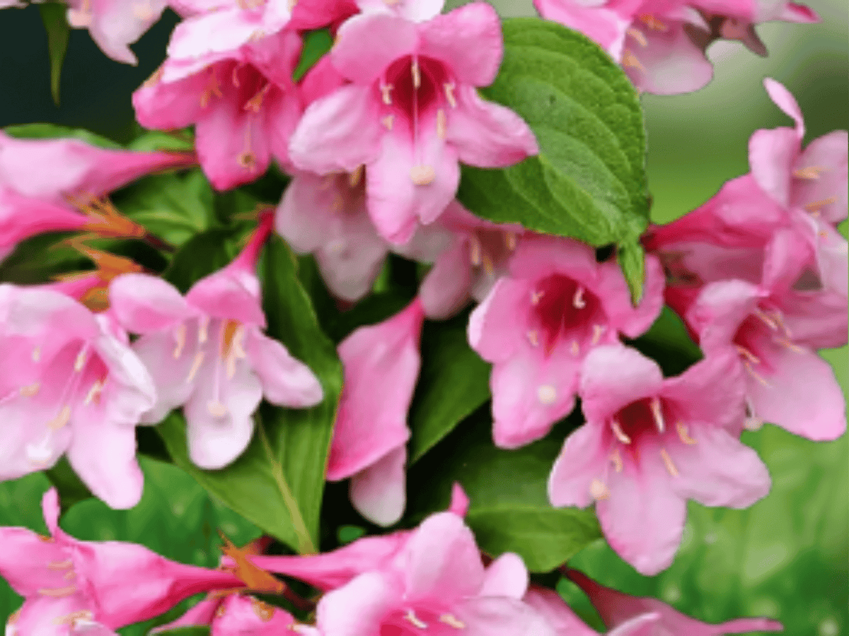3 Pink Weigela Shrub Weigela florida Bare Root Starter Plant