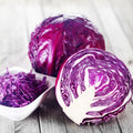 Red Acre Cabbage Seeds, Heirloom Non-GMO, 25+ Colorful Tasty Seeds, Brassica oleracea, Vegetable Garden Seed Pack