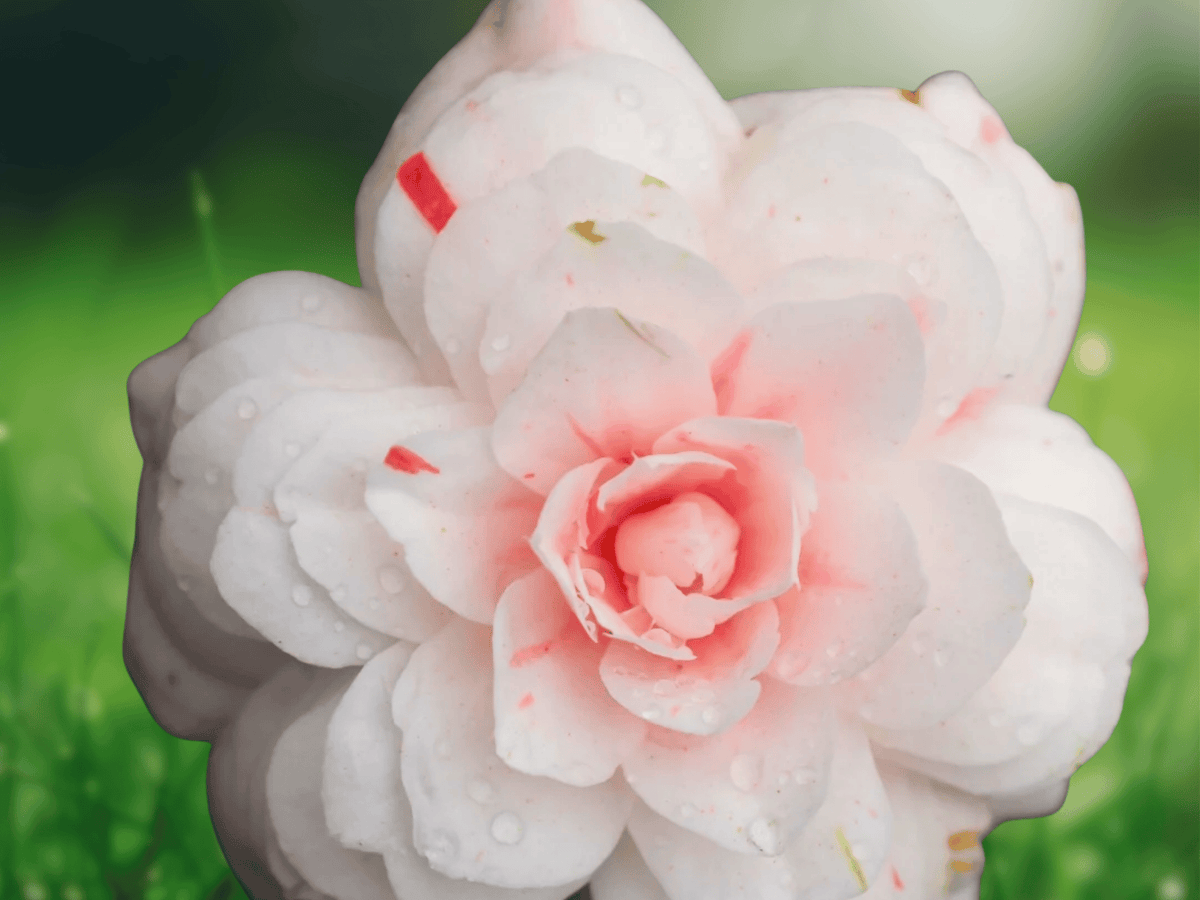 1 Live Plant April Dawn Camellia Japonica Starter Plant 4L