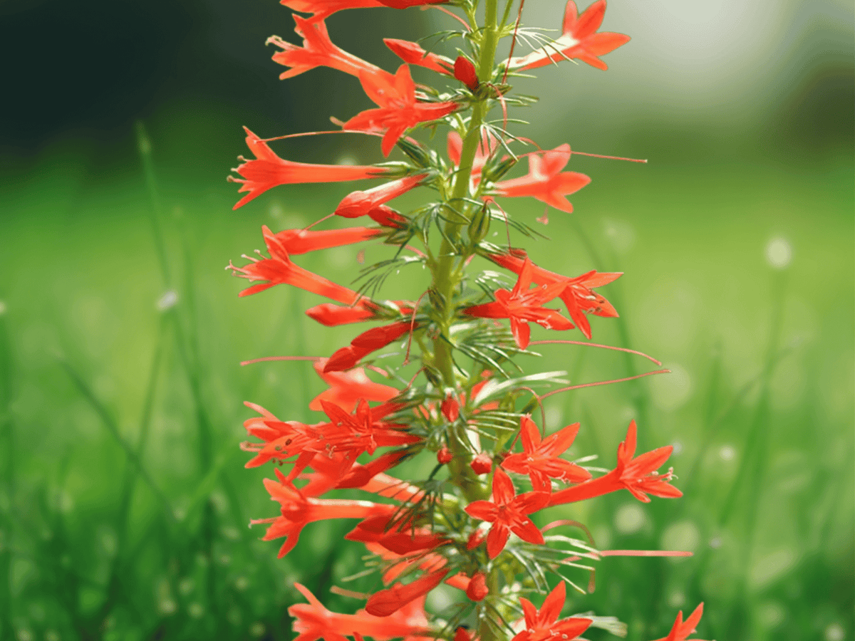 10 Seeds Standing Cypress Ipomopsis rubra Red Flower Wildflower