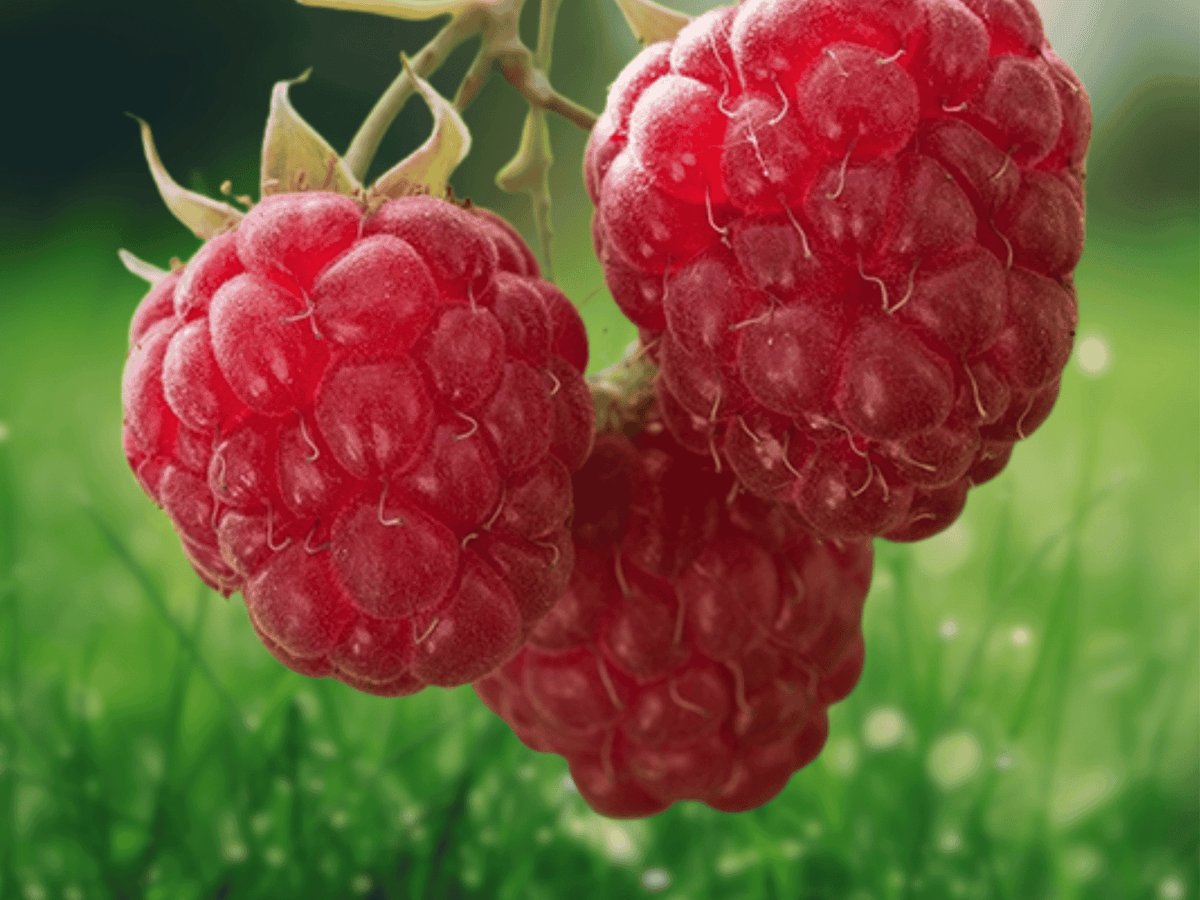 10 Red Raspberry Starter Plug Rubus idaeus September Berry Plant