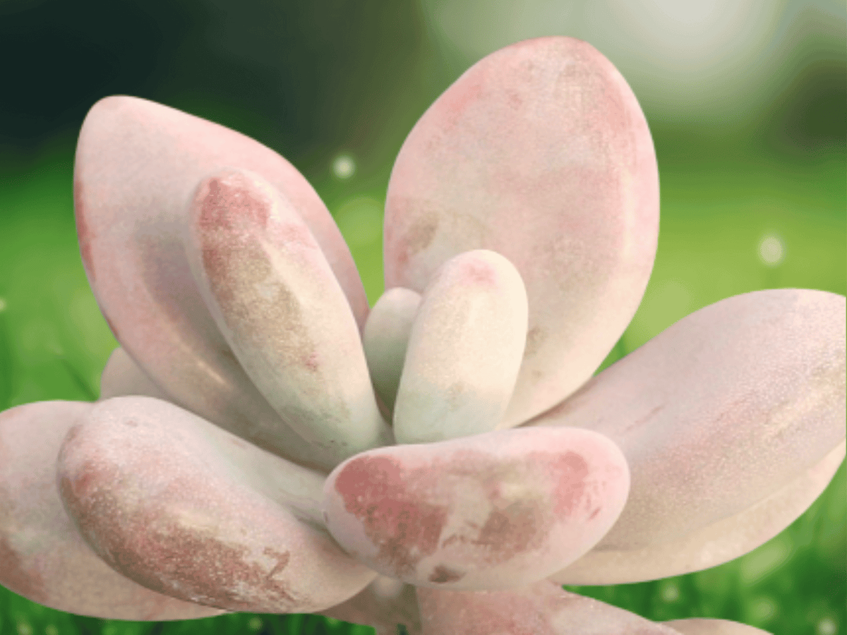1 Live Plant Pink Moonstone Succulent Pachyveria Oviferum Roseum 2 Inch Pot