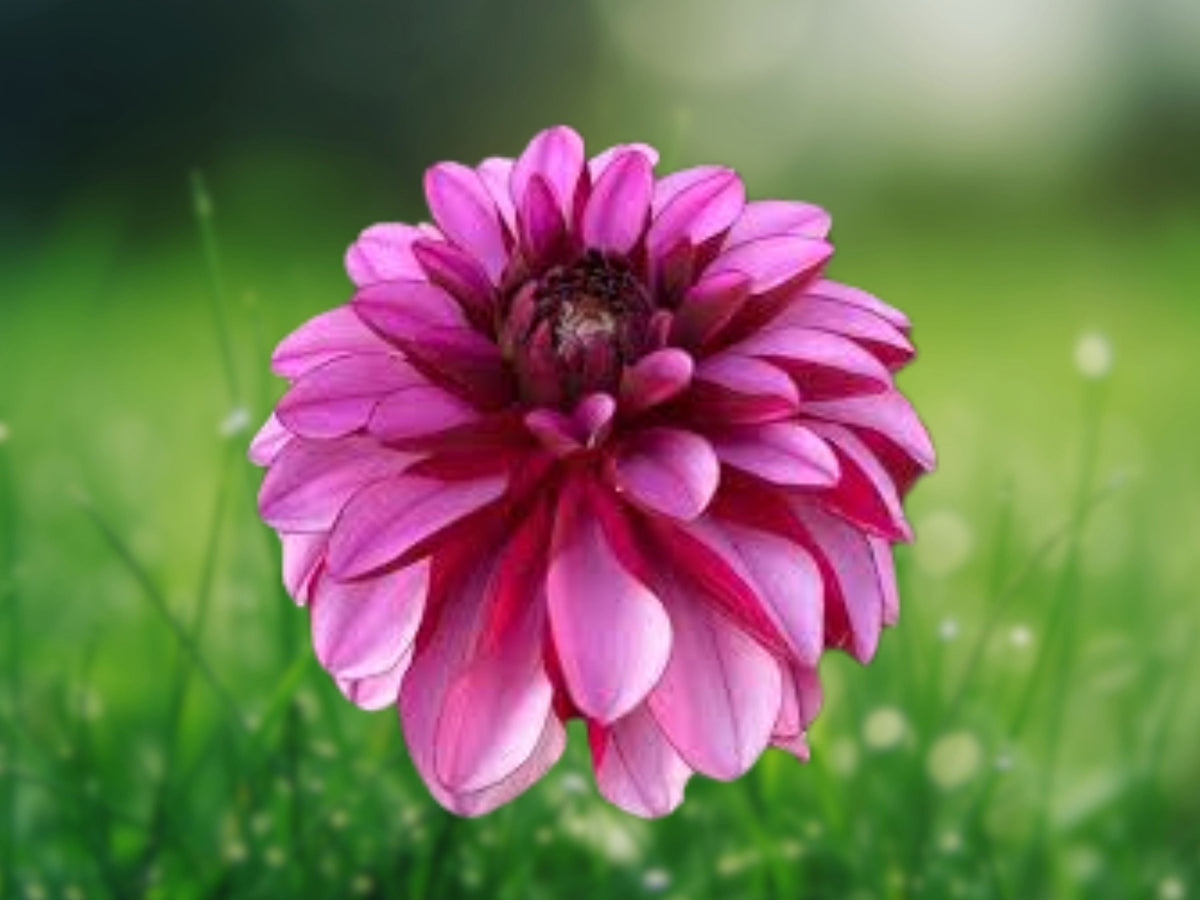 25 Seeds Melissa Ann Dahlia Pinnata White Pink Bicolor Perennial Easy Grow Ornamental Garden Flower