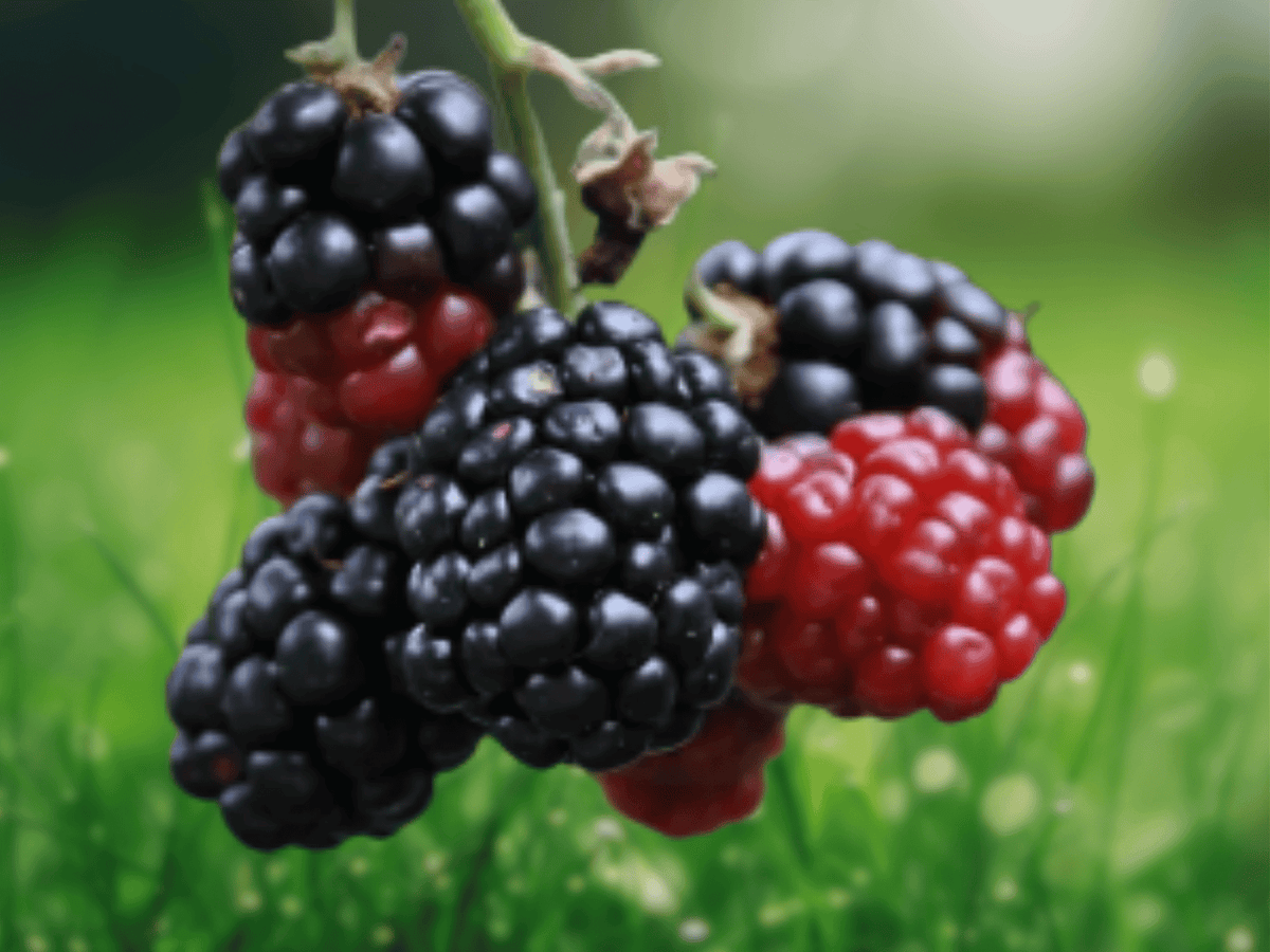 10 Live Plant Darrow Thorned Blackberry Rubus fruticosus Starter Plug