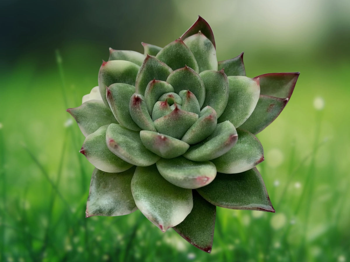 1 Live Plant Echeveria agavoides 'Gilva' Yellow-Green Rosette Succulent Starter for Indoor Garden Patio Decor