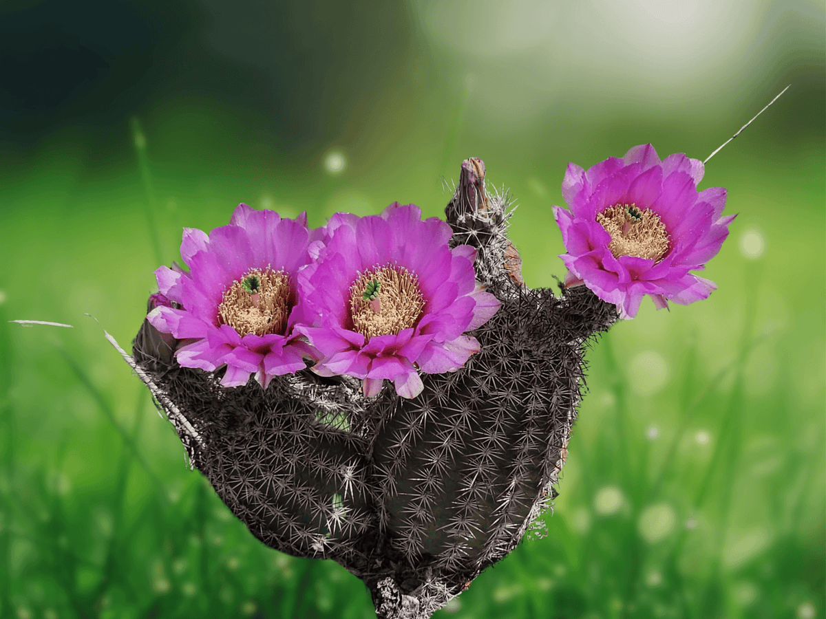 10 Seeds Echinocereus reichenbachii perbellus Lace Hedgehog Cactus Cold Hardy