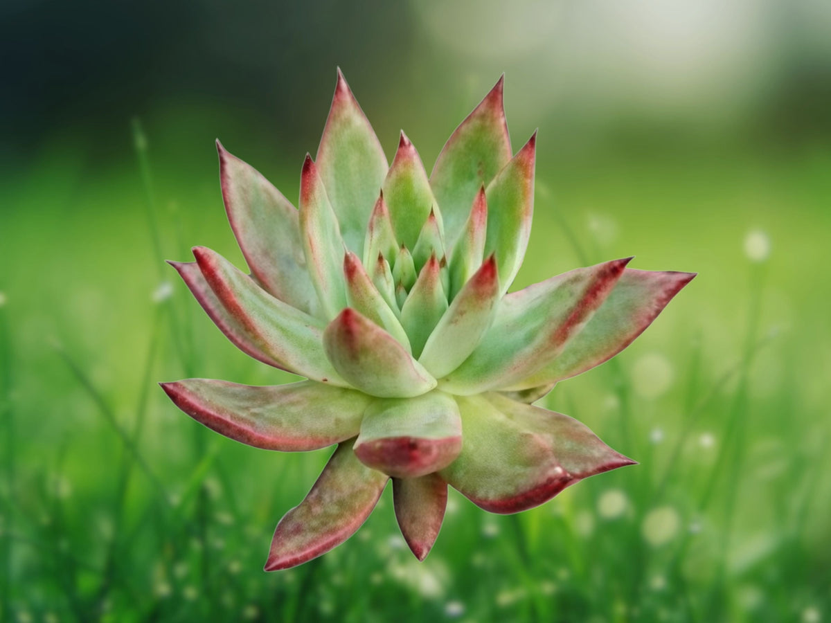 1 Live Plant Echeveria agavoides Red Tip Succulent in 2 Inch Pot, Vibrant Rosette Starter for Patio and Indoor Decor