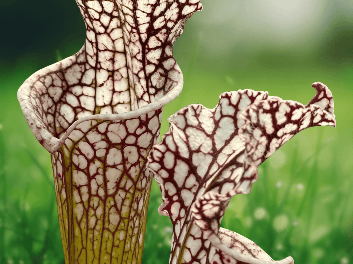 5 Seeds Sarracenia leucophylla Fruit Punch Pitcher Plant Carnivorous Plant