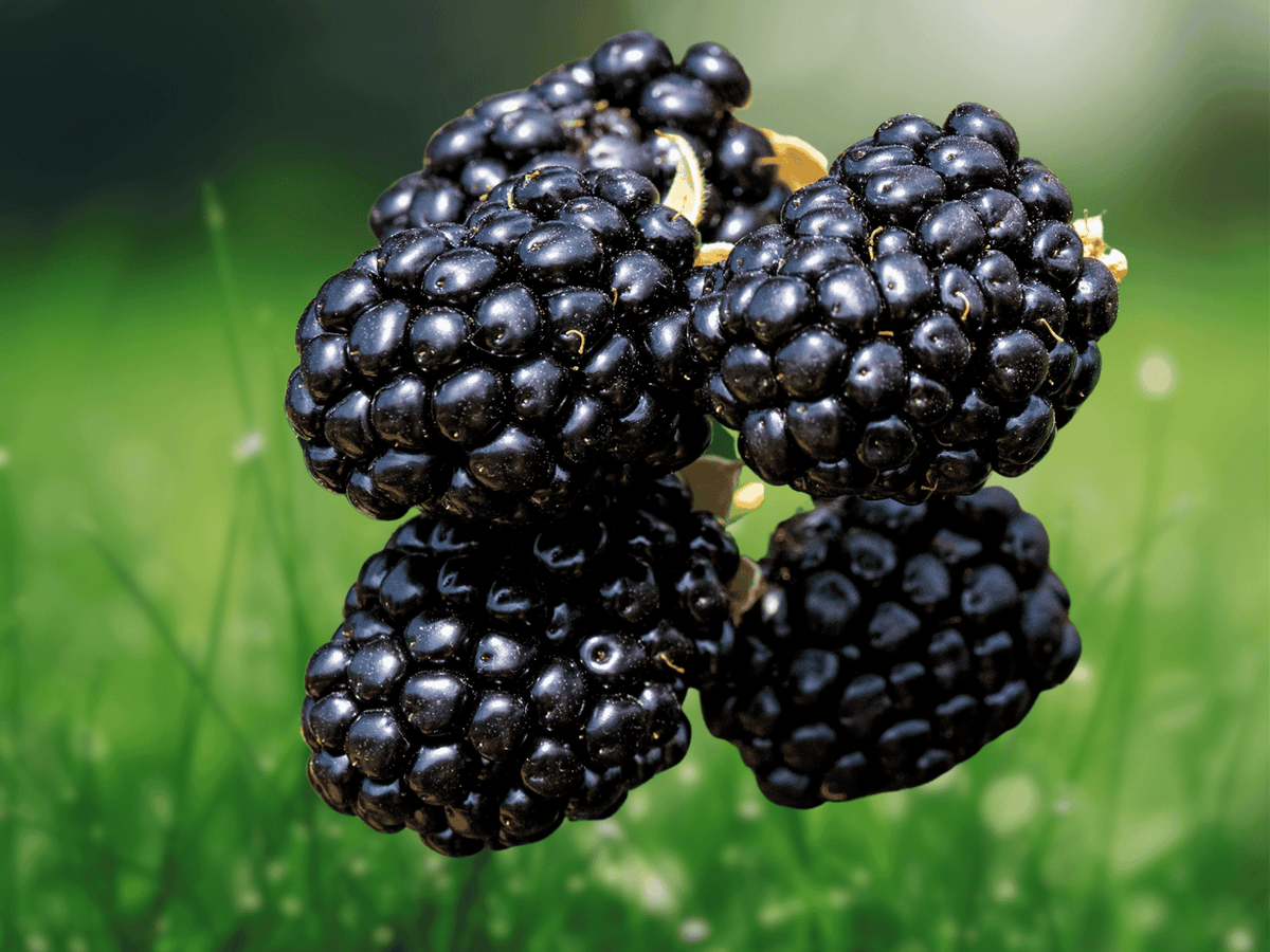 10 Live Plant Plugs Ponca Blackberry Thornless Rubus fruticosus