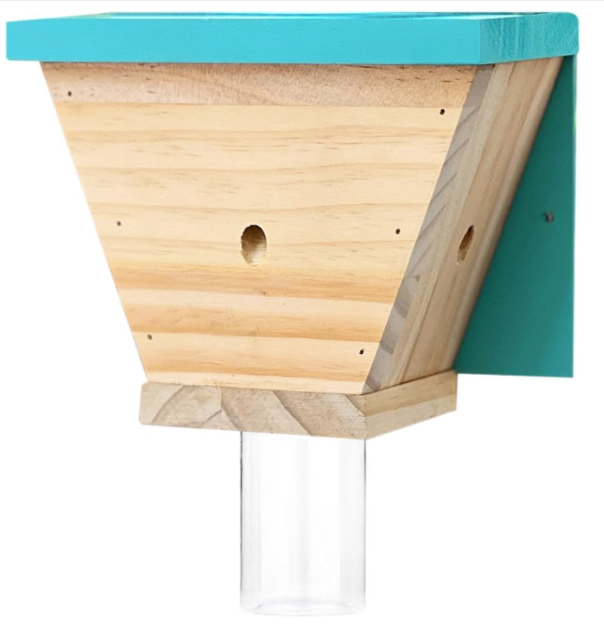 Durable Outdoor Carpenter Bee Trap – Pine Wood, Eco-Friendly, Hanging or Mounting, Multiple Styles