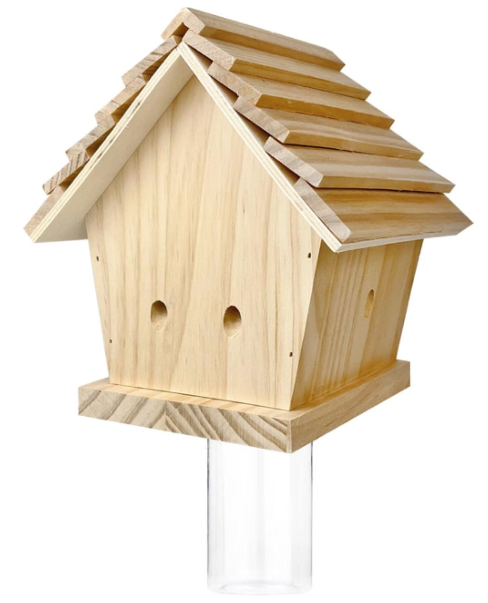 Durable Outdoor Carpenter Bee Trap – Pine Wood, Eco-Friendly, Hanging or Mounting, Multiple Styles