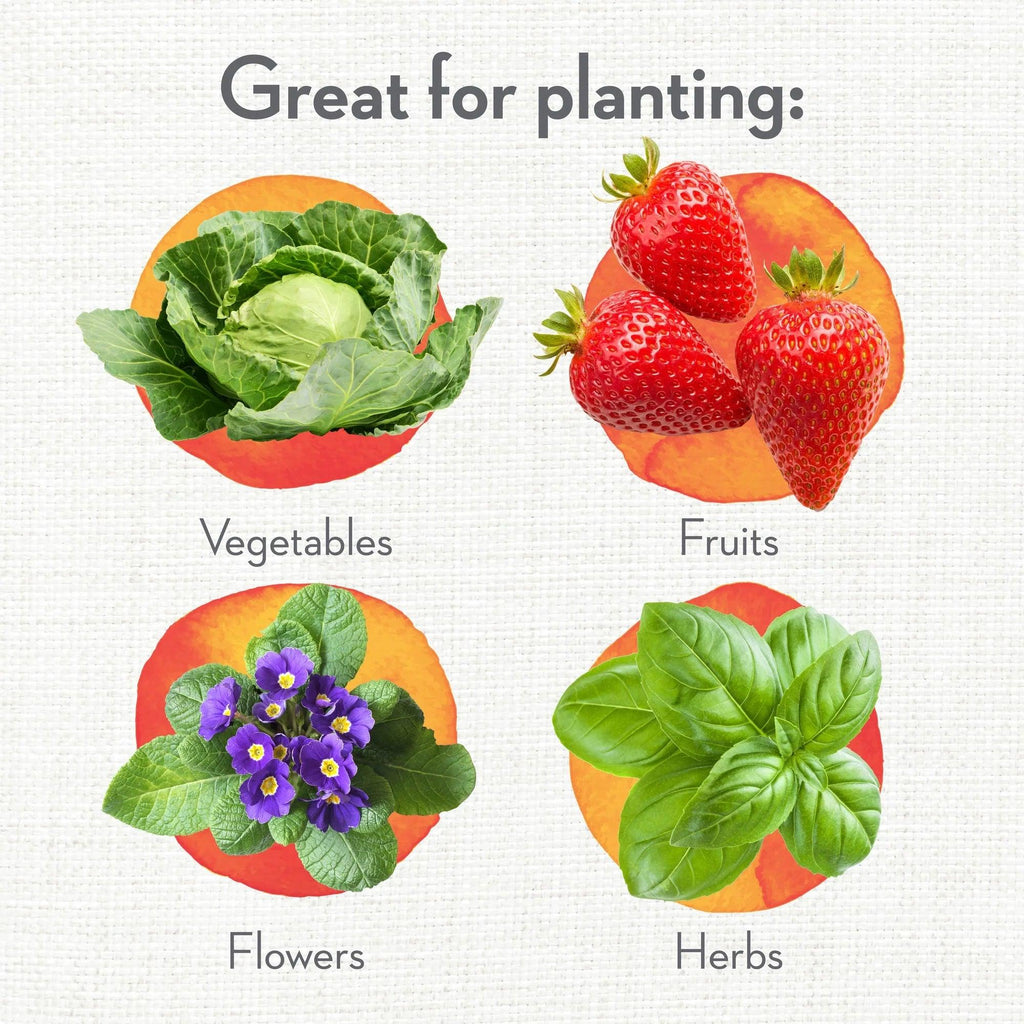 Organic Potting Soil for Container Gardens, 8 Dry Qt.