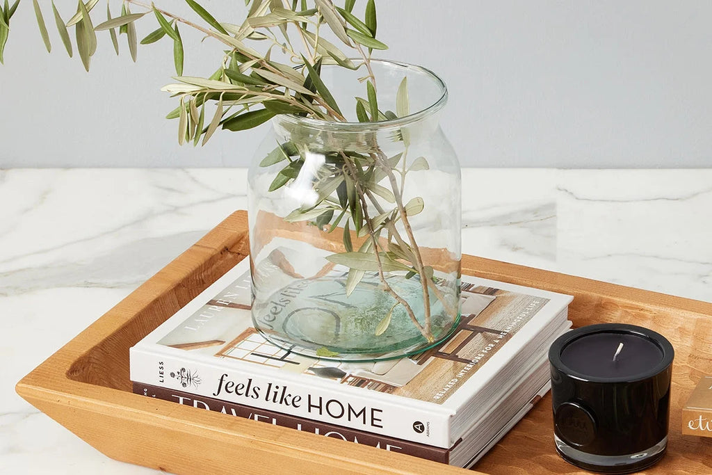 Clear Mason Jar Flower Vase