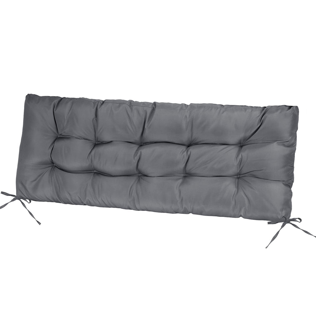 Bench Seat Cushion For Indoor Outdoor Furniture Non Slip Long Chair Cushion with Ties Strap Waterproof Swing Cushion 51.18x19.68IN For Garden Patio Ba