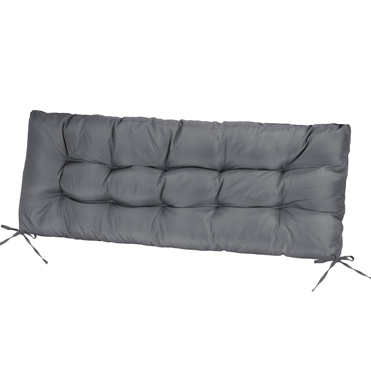 Bench Seat Cushion For Indoor Outdoor Furniture Non Slip Long Chair Cushion with Ties Strap Waterproof Swing Cushion 51.18x19.68IN For Garden Patio Ba