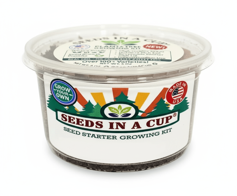 Kale Grow Kit | Grow Kale from Seed | Seeds In A Cup®