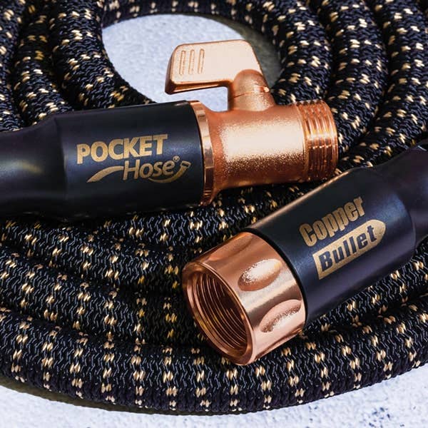 Pocket Hose Copper Bullet (25 ft) Garden Hose