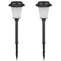 2Pcs Solar Flame Torch Light IP65 Waterproof Flickering Flame Stake Lamp Decorative Landscape Lamp For Garden Path Yard