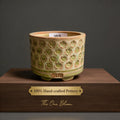 WS0025 Artisan Handcrafted Pottery Planter Pot - Pot rim diameter: 2.4"