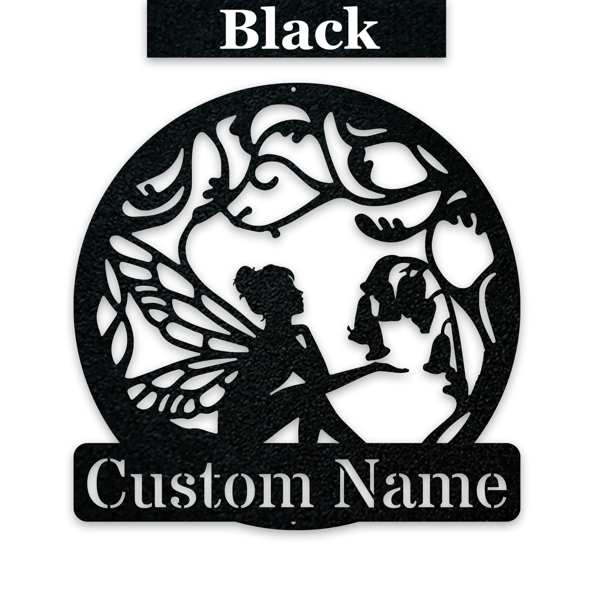 Fairy Garden Customizable Metal Sign