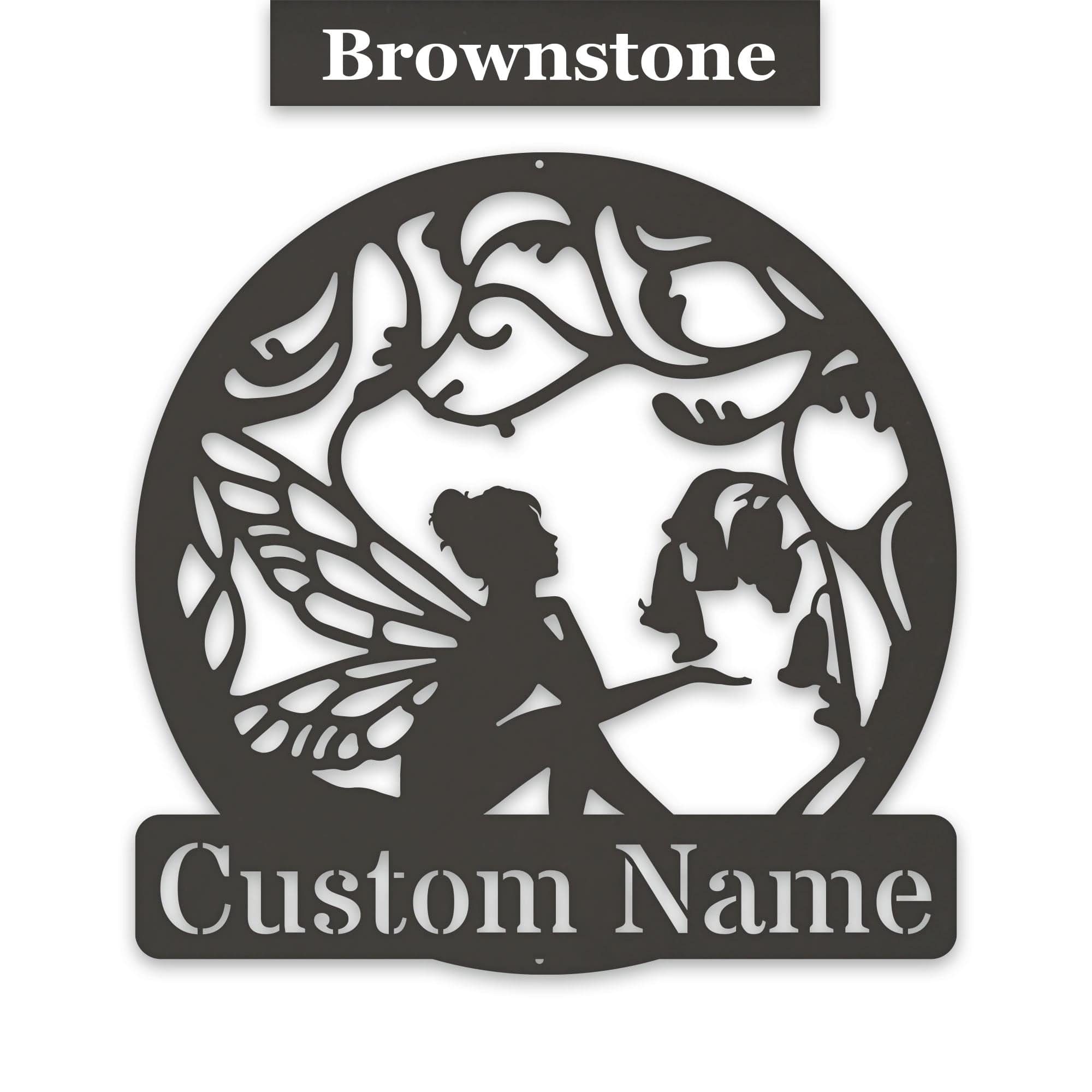 Fairy Garden Customizable Metal Sign