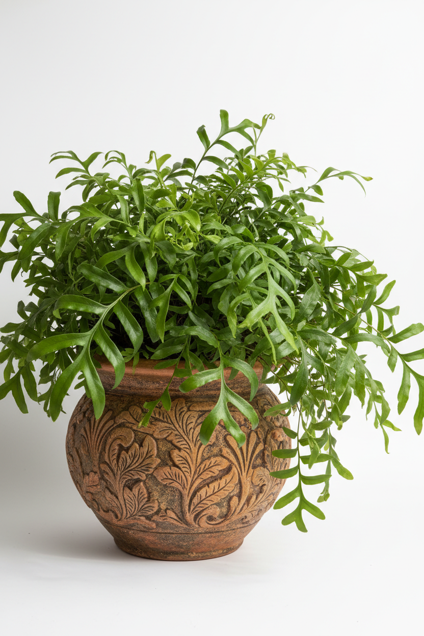 Fern 'Kangaroo Paw' - 6" Pot - NURSERY POT ONLY