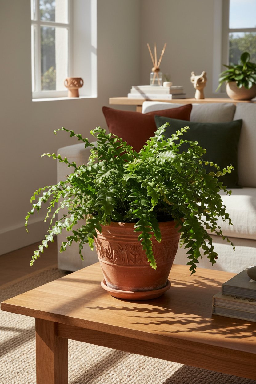 Fern 'Kangaroo Paw' - 6" Pot - NURSERY POT ONLY