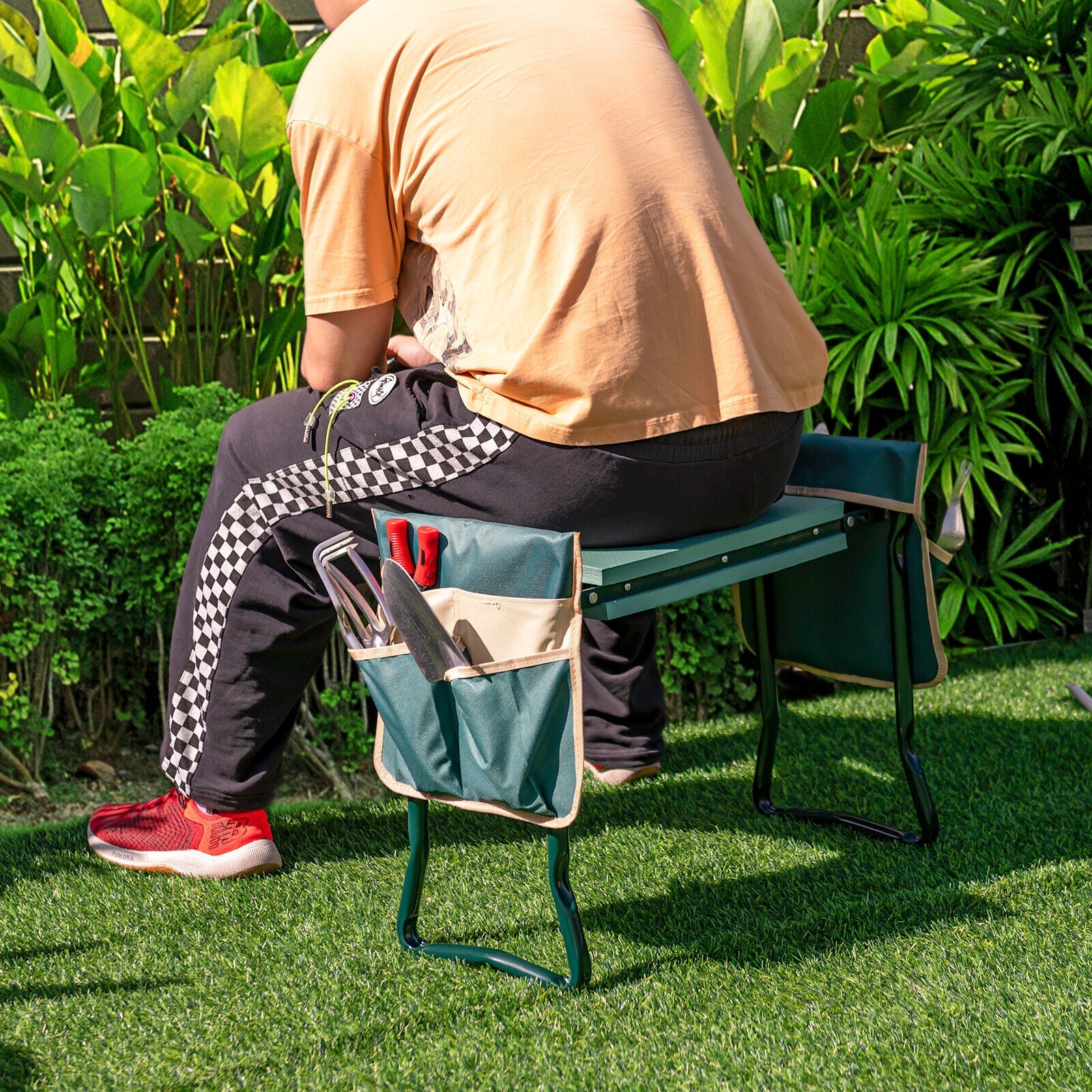 Folding Garden Kneeler and Seat