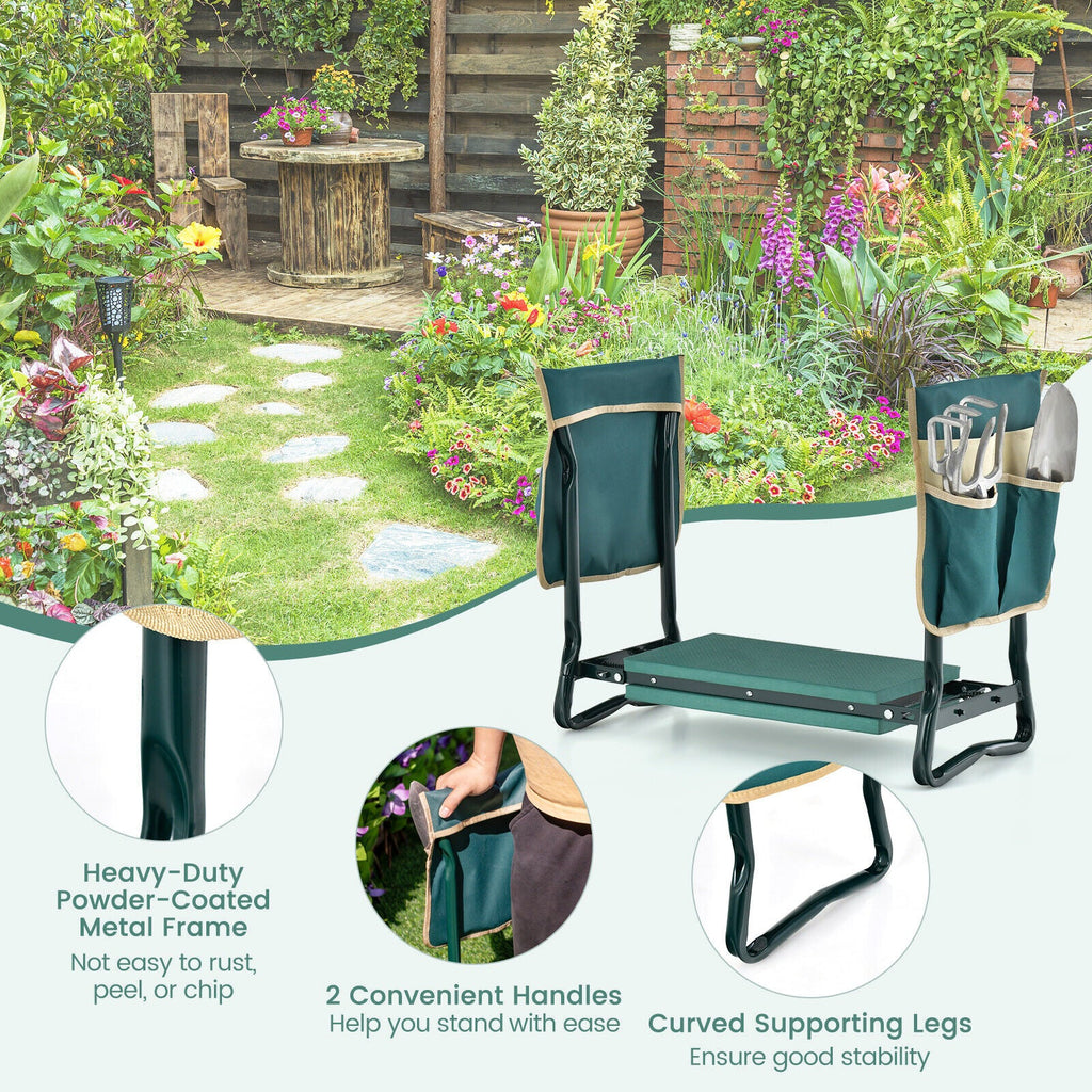 Folding Garden Kneeler and Seat