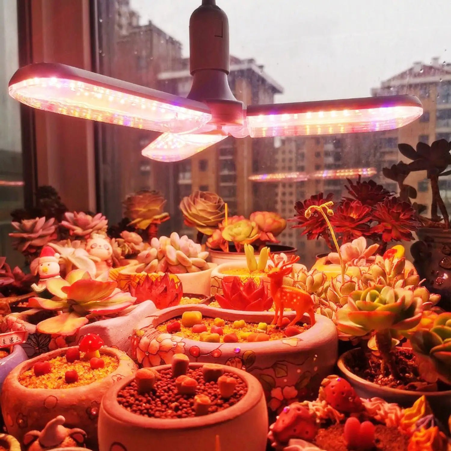 Full Spectrum Grow Lights Folding Model for Plant Growth