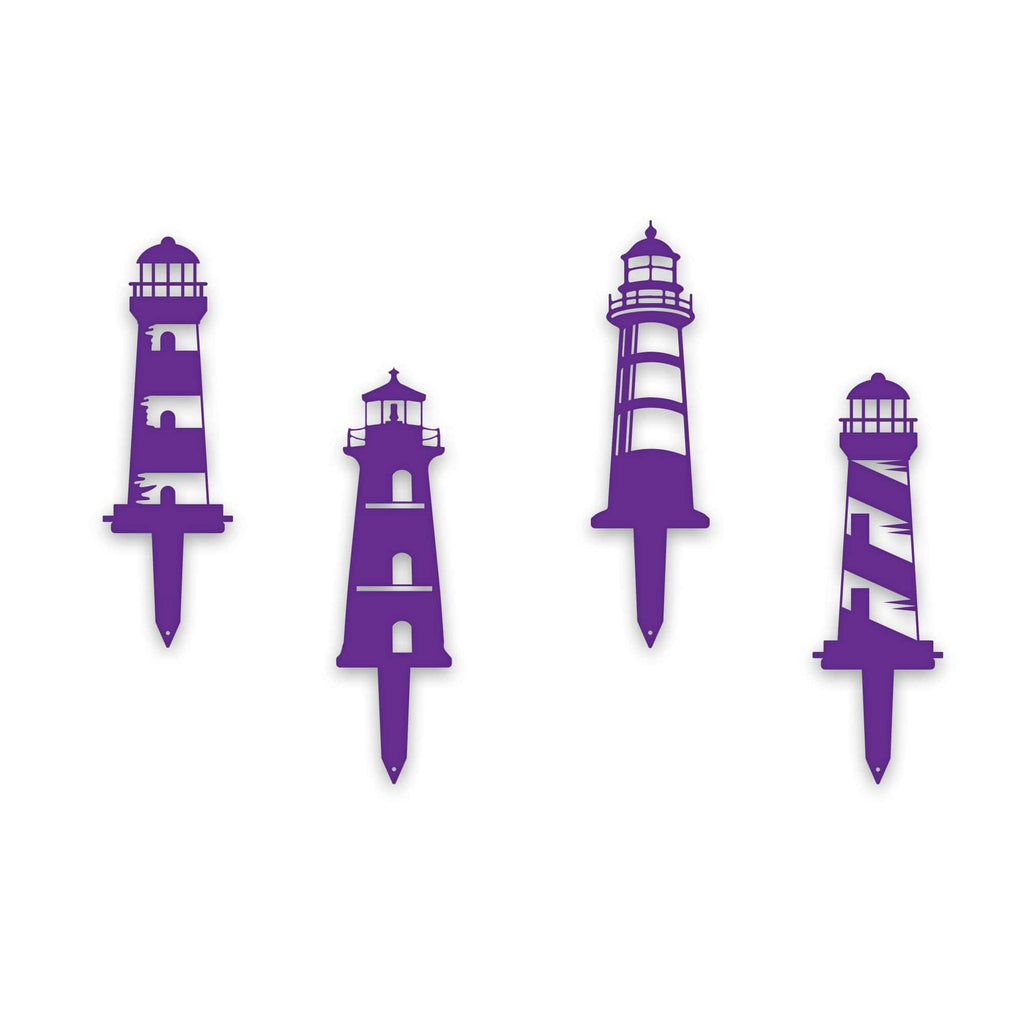 Garden Stake Set of 4 Lighthouses
