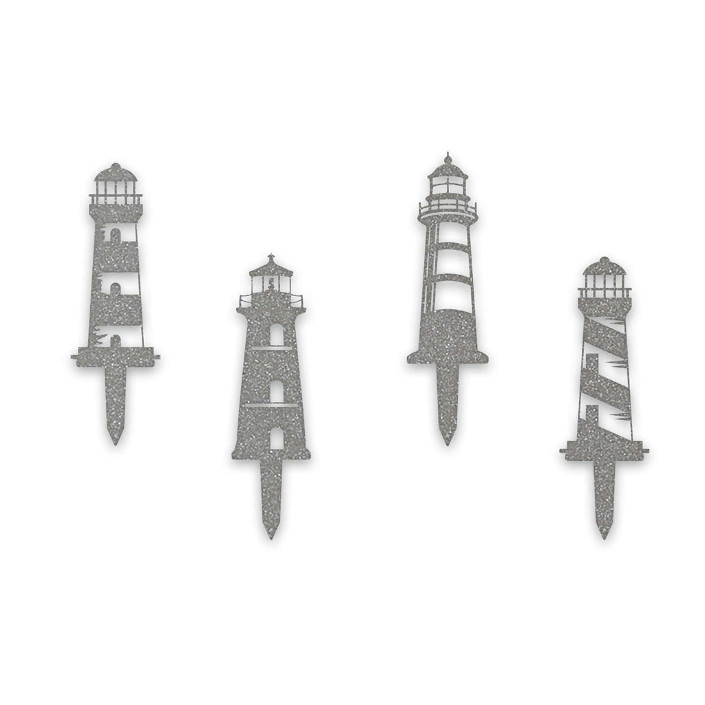 Garden Stake Set of 4 Lighthouses
