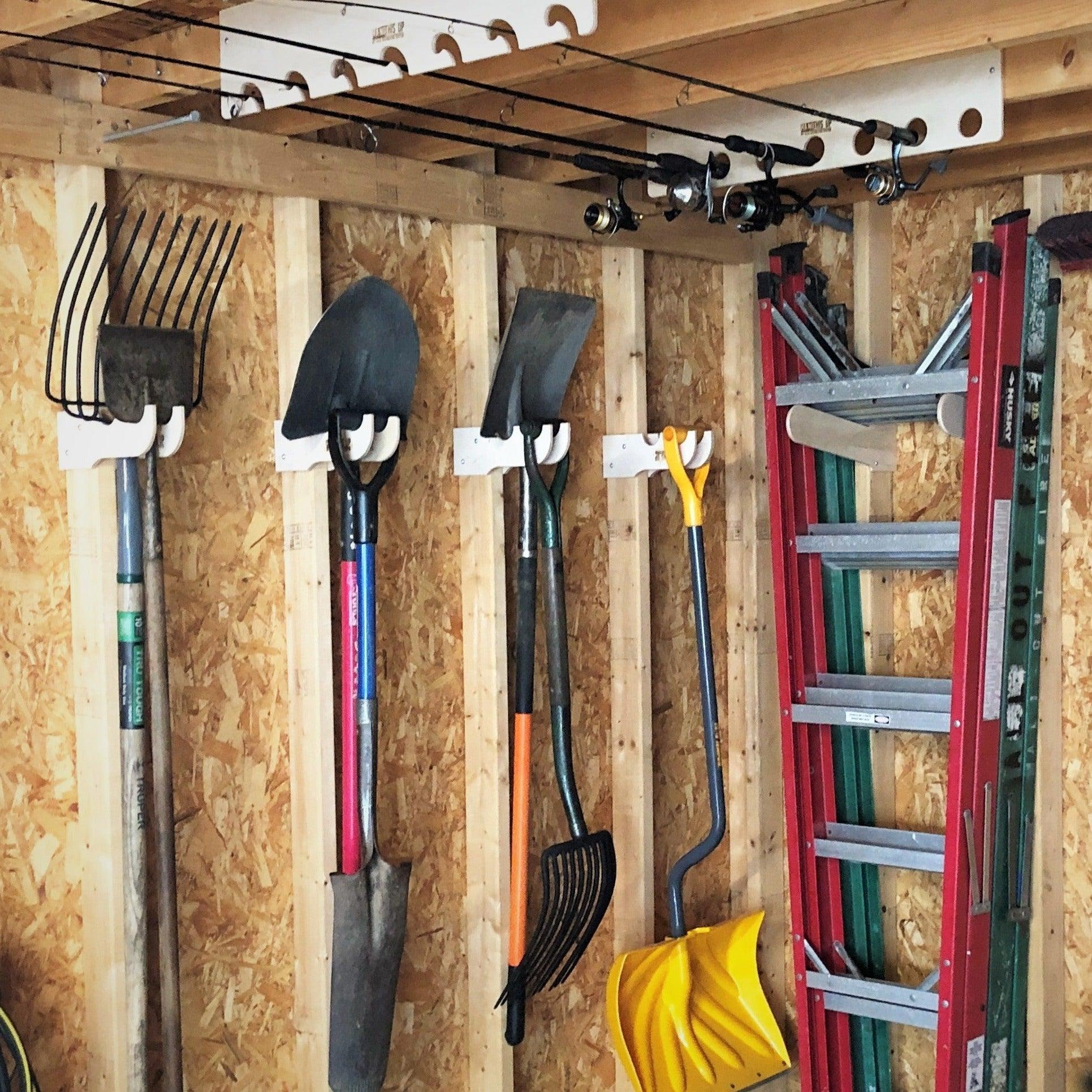 Garden Tool Organizer Hooks