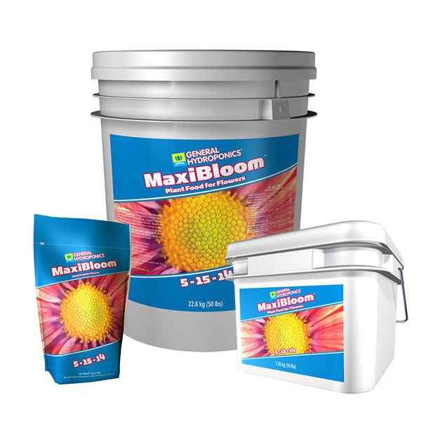 General Hydroponics®, MaxiBloom™, 5-15-14, Maxi Series™, Plant Food For Flowers (50 LBS.)