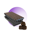 OrganiPlug Seed & Cutting Plugs - Pre-Filled Tray w/ 50 Tall Plugs - Single, Case, and Pallet