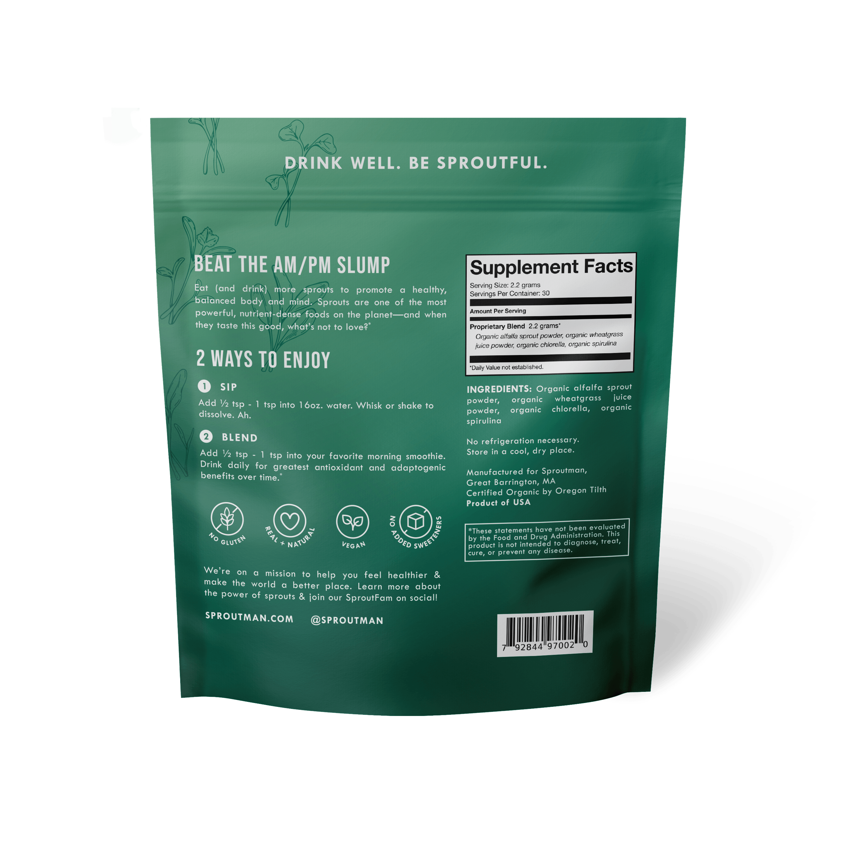 Green Fuel Sprout Powder