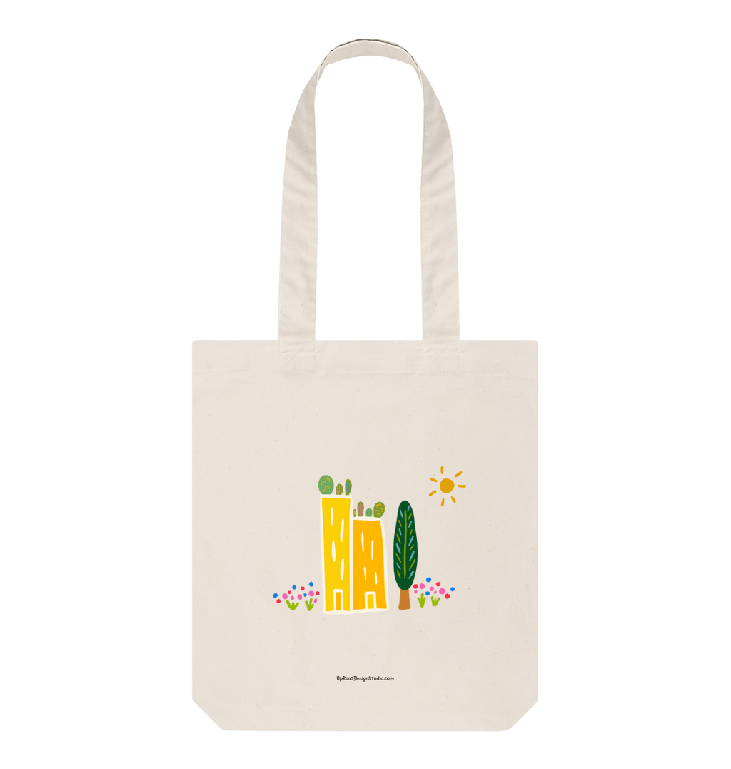 "Flavor Party" Growing Gift Box: Cooking Herbs Garden Kit, Soy Candle (Sandalwood + Vanilla), Green Cities Tote, "Love What You Grow" Greeting Card, "Harvest Moon" Chai Tea, Mindfulness Journal (Grow & Bloom)