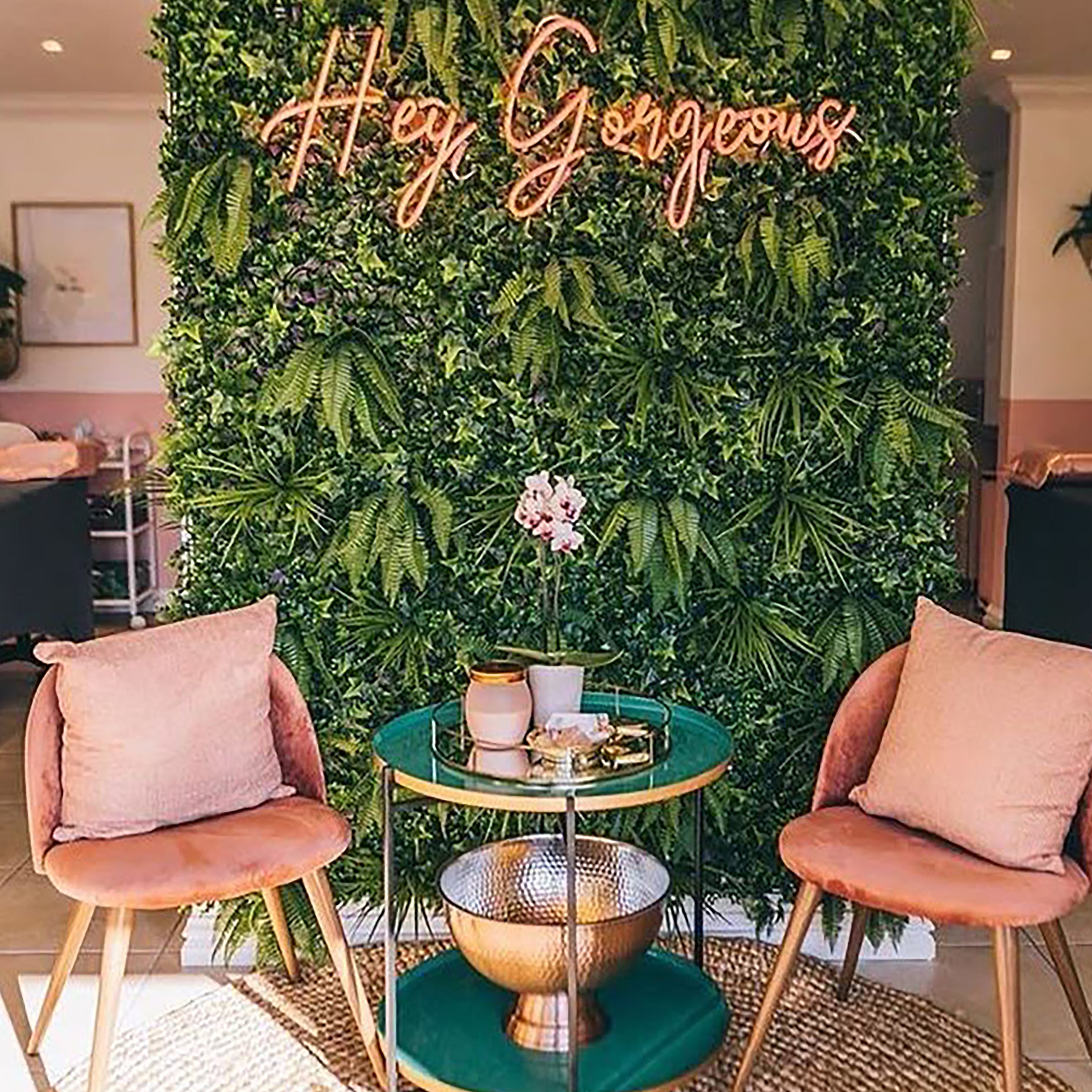 Spider Fern Greenery Panels