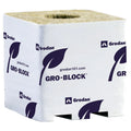 Grodan Pro Gro-Block Improved GR4 with Hole, 3" x 3" x 2.5" (Case of 384)