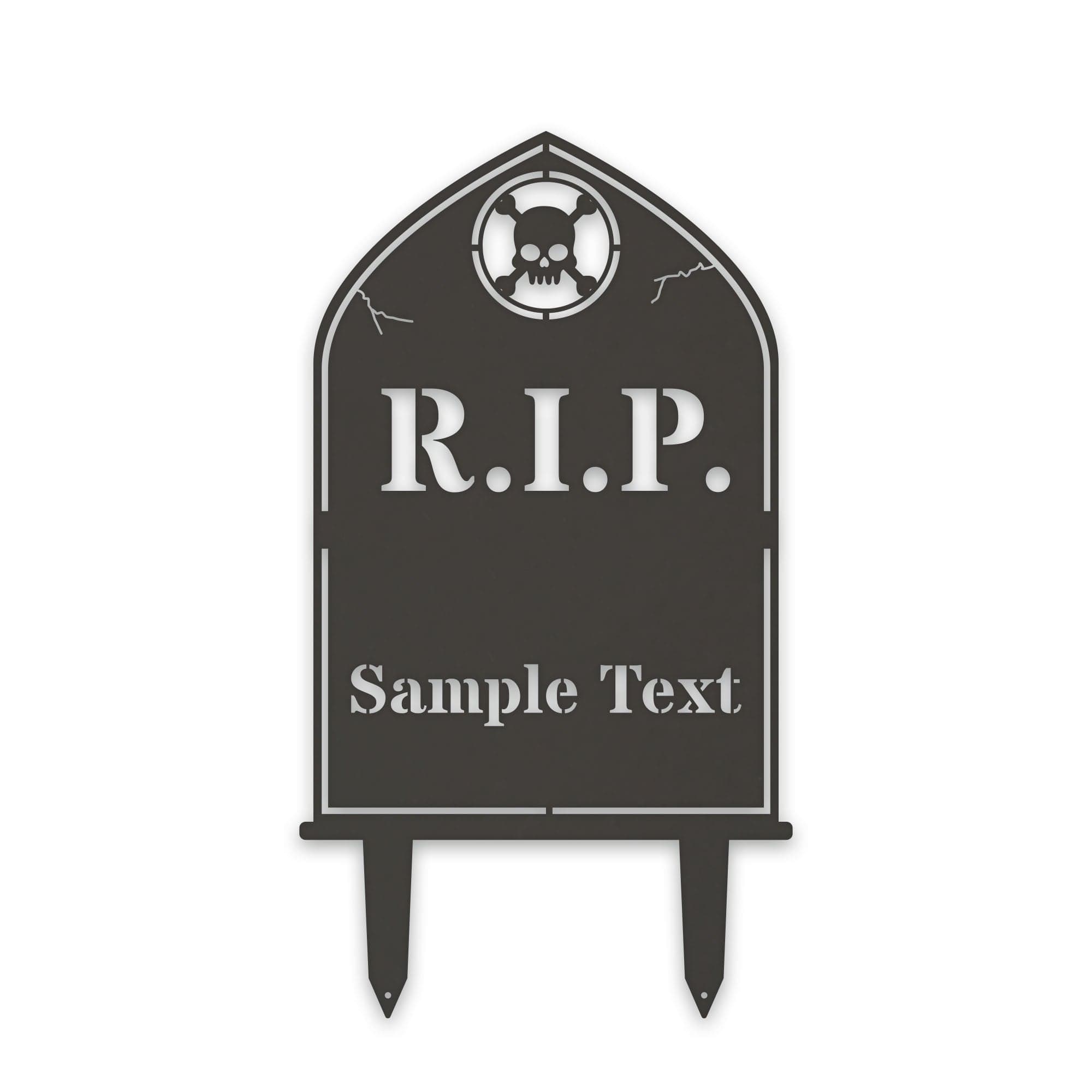HALLOWEEN Personalized RIP Grave Marker Yard Stake