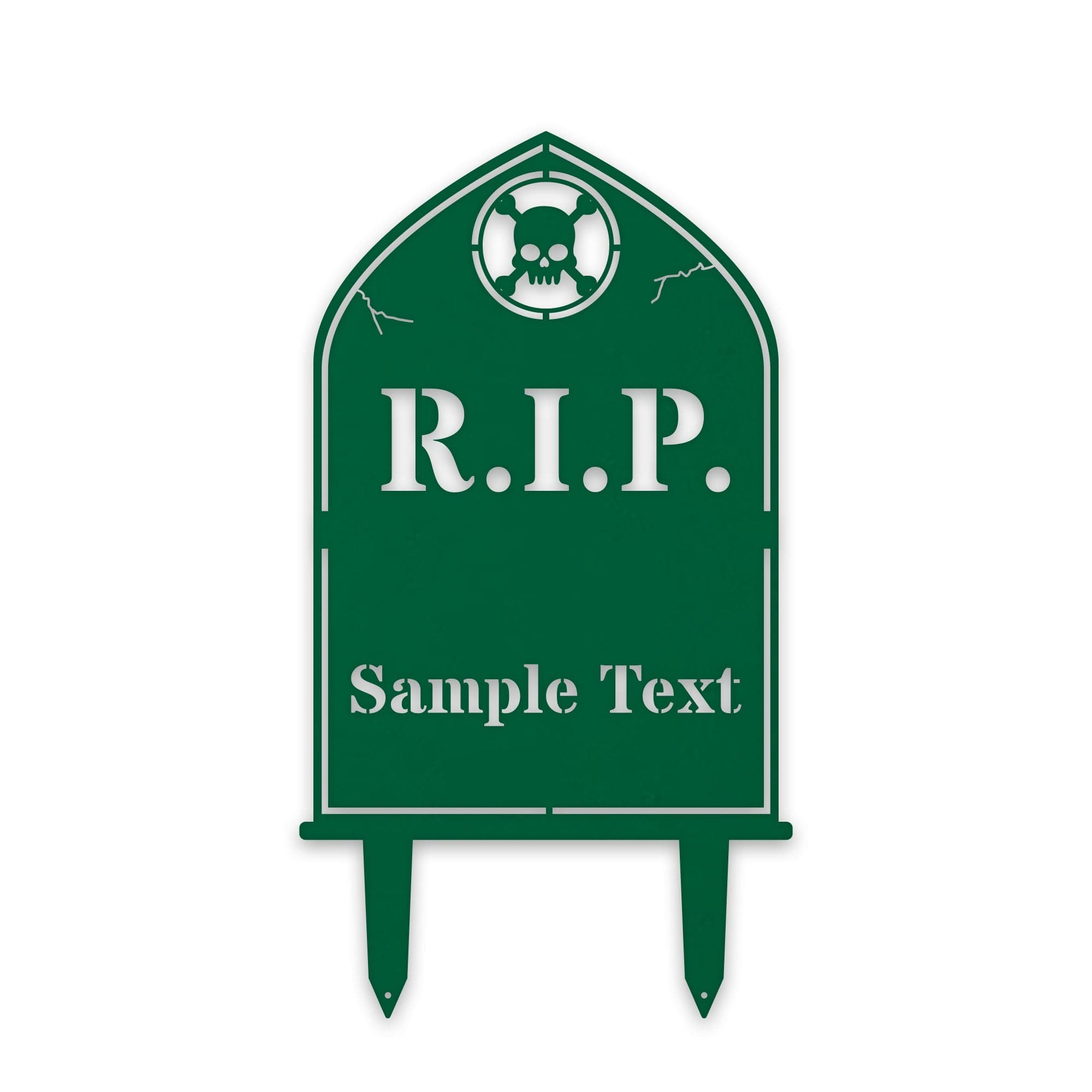 HALLOWEEN Personalized RIP Grave Marker Yard Stake