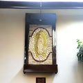 Handmade Virgin Mary Water Fountain | Mexican Artisan Garden Decor