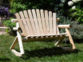 Rocking Wooden Garden Bench